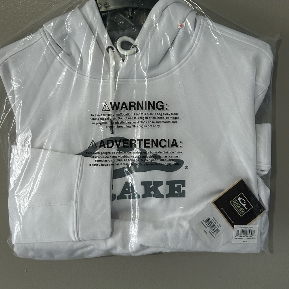 White Men's Hoodie